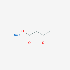 molecular formula C4H5NaO3 B8075286 sodium;3-oxobutanoate 