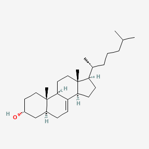 molecular formula C27H46O B8075311 Lathosterol 