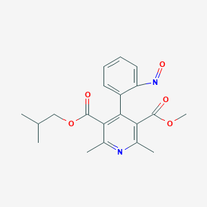 molecular formula C20H22N2O5 B8075430 Dehydronitrosonisoldipine 
