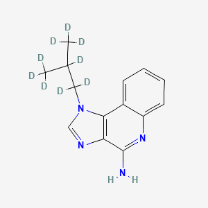 molecular formula C14H16N4 B8075478 Imiquimod-d9 