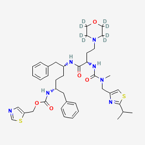 molecular formula C40H53N7O5S2 B8075481 Cobicistat-d8 