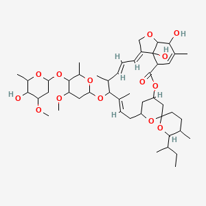 molecular formula C48H74O14 B8075565 2,3-Dehydro-3,4-dihydro ivermectin 