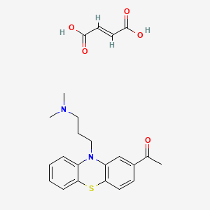 molecular formula C23H26N2O5S B8075650 Acepromazine maleate 