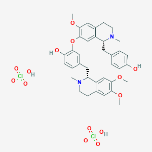 molecular formula C37H44Cl2N2O14 B8075686 Liensinine diperchlorate 