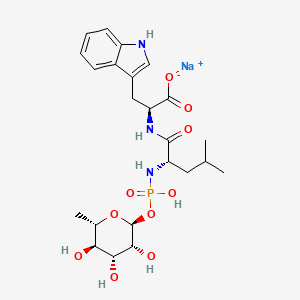 molecular formula C23H33N3NaO10P B8075738 Phosphoramidon sodium 