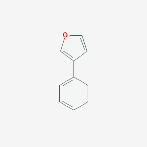 molecular formula C10H8O B080758 3-Phenylfuran CAS No. 13679-41-9