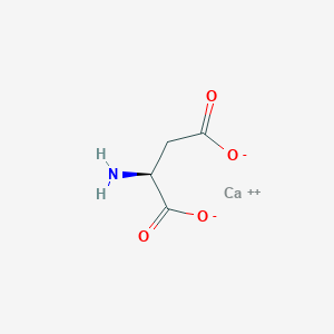 molecular formula C4H5CaNO4 B080761 Calcium l-aspartate CAS No. 10389-09-0