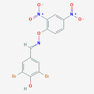 molecular formula C13H7Br2N3O6 B080771 Bromofenoxim CAS No. 13181-17-4