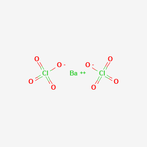 molecular formula Ba(ClO4)2 B080783 Barium perchlorate CAS No. 10294-39-0