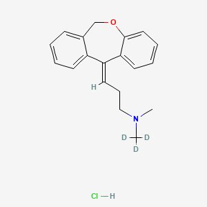 molecular formula C19H22ClNO B8078303 Doxepin (D3 Hydrochloride) 