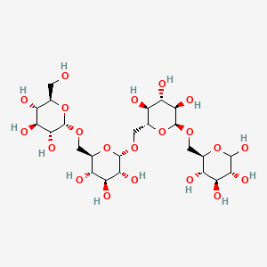 molecular formula C24H42O21 B8078360 Isomaltotetraose 
