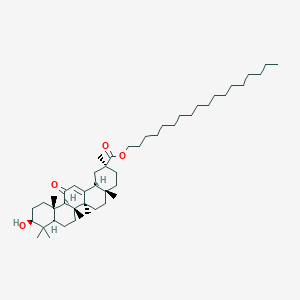 molecular formula C48H82O4 B080798 Stearyl Glycyrrhetinate CAS No. 13832-70-7