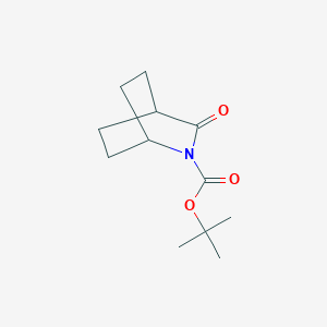 molecular formula C12H19NO3 B8079887 tert-Butyl 3-oxo-2-azabicyclo[2.2.2]octane-2-carboxylate 
