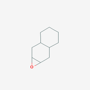 molecular formula C10H16O B8080297 Decahydronaphtho[2,3-b]oxirene CAS No. 21399-51-9