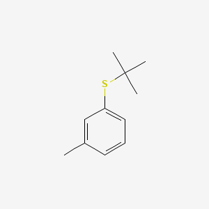molecular formula C11H16S B8080964 tert-Butyl m-tolyl sulfide CAS No. 34786-26-0