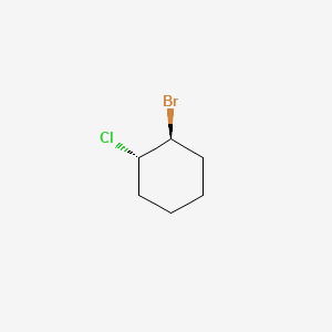 molecular formula C6H10BrCl B8081401 trans-1-Bromo-2-chlorocyclohexane CAS No. 13898-96-9