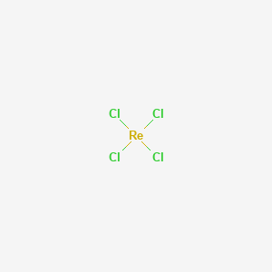 molecular formula Cl4Re B080815 Rhenium tetrachloride CAS No. 11119-48-5