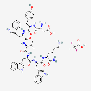 molecular formula C59H69F3N12O12 B8081559 Men 10376 TFA 