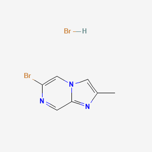 6-Bromo-2-methylimidazo[1,2-a]pyrazine hydrobromide