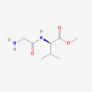 methyl (2R)-2-(2-aminoacetamido)-3-methylbutanoate