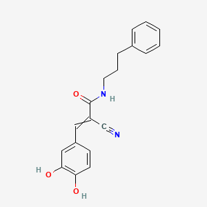 molecular formula C19H18N2O3 B8081625 AG 555 