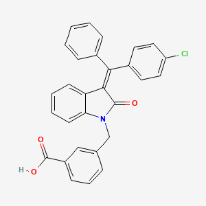 molecular formula C29H20ClNO3 B8082118 YLF-466D 