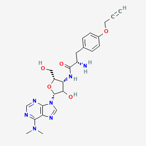molecular formula C24H29N7O5 B8082152 O-Propargyl-Puromycin 