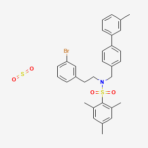 molecular formula C31H32BrNO4S2 B8082213 SR-9243 