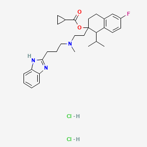 molecular formula C30H40Cl2FN3O2 B8082289 (Rac)-NNC 55-0396 