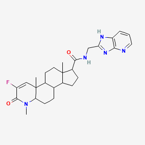molecular formula C27H34FN5O2 B8082338 MK-0773 