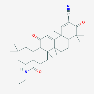 molecular formula C33H46N2O3 B8082456 CDDO-EA 