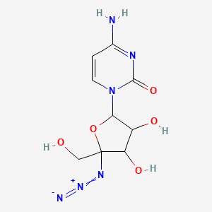 molecular formula C9H12N6O5 B8082474 RO 9187 
