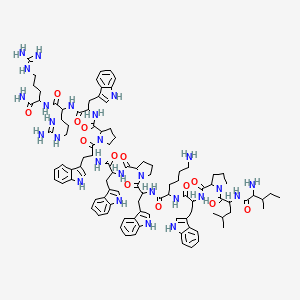 molecular formula C100H132N26O13 B8082527 Indolicidin 