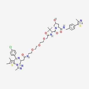 molecular formula C49H60ClN9O8S2 B8082568 MZ1 