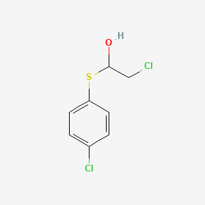 molecular formula C8H8Cl2OS B8082637 Ethanol,2-[(2,4-dichlorophenyl)thio]- 