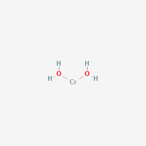 molecular formula CrH4O2 B8082659 Chromhydroxyd 
