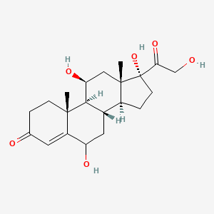molecular formula C21H30O6 B8082893 6-Hydroxycortisol 