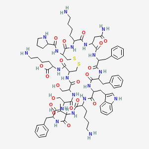 molecular formula C81H113N19O19S2 B8083240 Cortistatin-14 