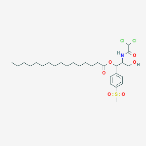 molecular formula C28H45Cl2NO6S B8083309 Thiamphenicol palmitate 