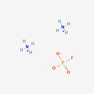 molecular formula FH8N2O3P B080836 Ammonium monofluorophosphate CAS No. 14312-45-9