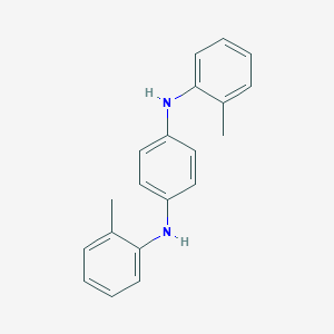 molecular formula C20H20N2 B080839 1,4-Benzenediamine, N,N'-bis(2-methylphenyl)- CAS No. 15017-02-4