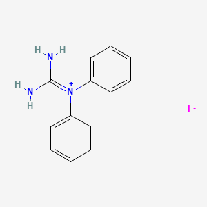 molecular formula C13H14IN3 B8084029 Diphenylguanidinium iodide 