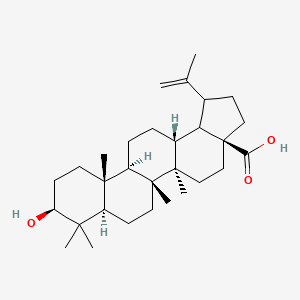 (1R,3aS,5aR,5bR,7aR,9S,11aR,11bR,13aR)-9-hydroxy-5a,5b,8,8,11a-pentamethyl-1-(prop-1-en-2-yl)icosahydro-3 aH-cyclopenta[a]chrysene-3a-carboxylic acid