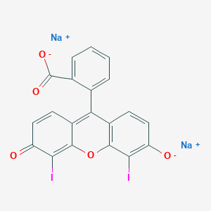 molecular formula C20H8I2Na2O5 B8084102 Disodium 4',5'-diiodofluorescein CAS No. 6371-82-0