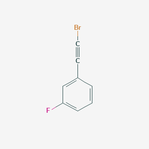molecular formula C8H4BrF B8084368 2-Bromo-5-fluorophenylacetylene 