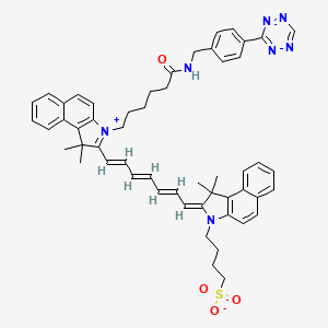 molecular formula C54H57N7O4S B8084806 ICG-Tetrazine 