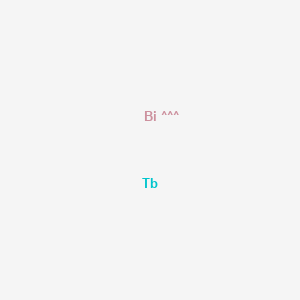 molecular formula BiTb B080851 Bismuth, compd. with terbium (1:1) CAS No. 12010-56-9