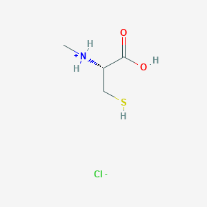 molecular formula C4H10ClNO2S B8085216 L-N-Methylcysteine hydrochloride 