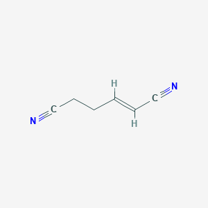 molecular formula C6H6N2 B080854 2-Hexenedinitrile CAS No. 13042-02-9