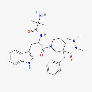 molecular formula C31H42N6O3 B8085449 Anamorelin 